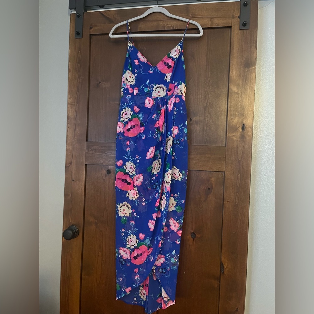 Floral Hi-low dress
